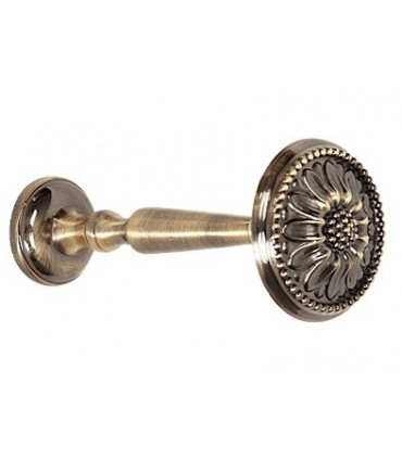 porte embrasse pour rideaux couleur laiton 