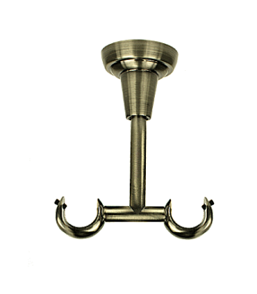 Support Double pour Tringle à Rideau