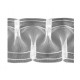 Bande De Rideaux Smocke 75  mm