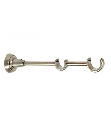 support pour  tringle à rideaux double