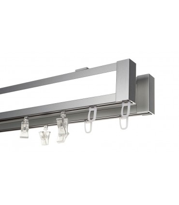 Rail à Rideau de Luxe Double Moderne