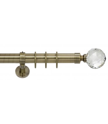 antique brass curtain rod holders