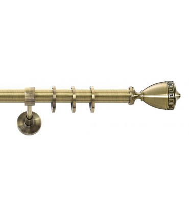 Tringle à Rideau Simple Laiton Antique