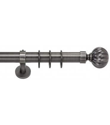 Tringle à Rideaux  Luxueux Acier Antique
