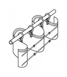 Bande de Rideaux Vagues  pour Tringle à Rideaux