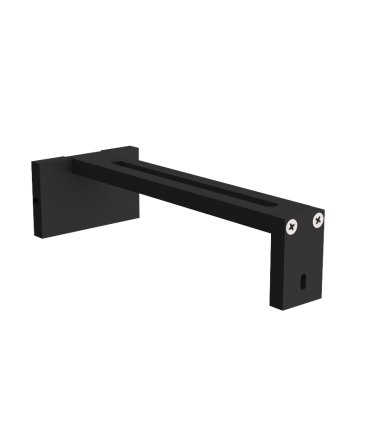 Support pour Rail à Rideau de Luxe fixée au Mur