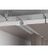 Rail à Rideaux caché dans le plafond Bari - Longueur 450 cm