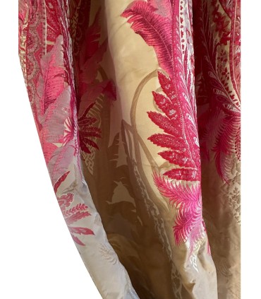 Rideaux doublés à œillets,  après l'exposition